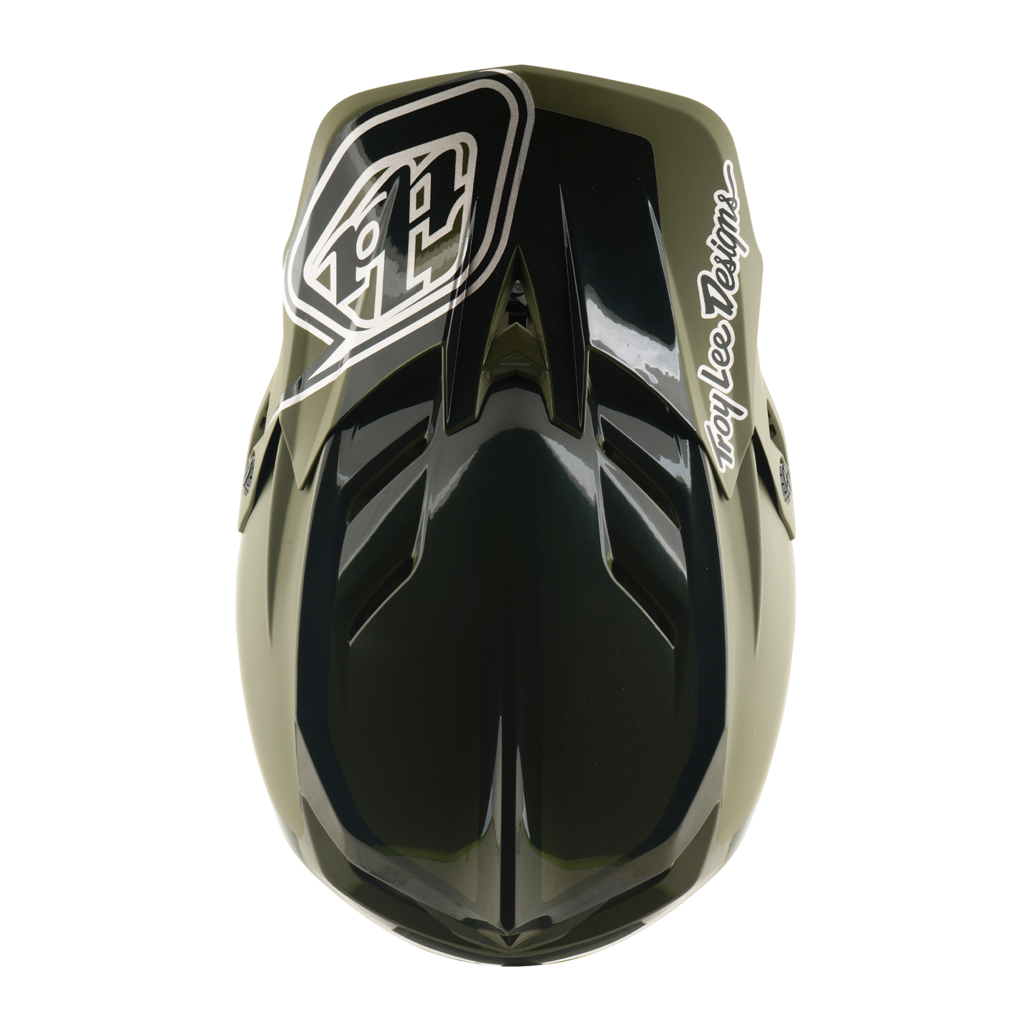 MTB-Helm TROY LEE DESIGNS D4 POLYACRYLITE MIPS SHADOW BEETLE Khaki