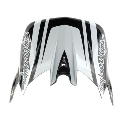 MTB-Helm TROY LEE DESIGNS D4 POLYACRYLITE MIPS THE LINE Charcoal/Weiß