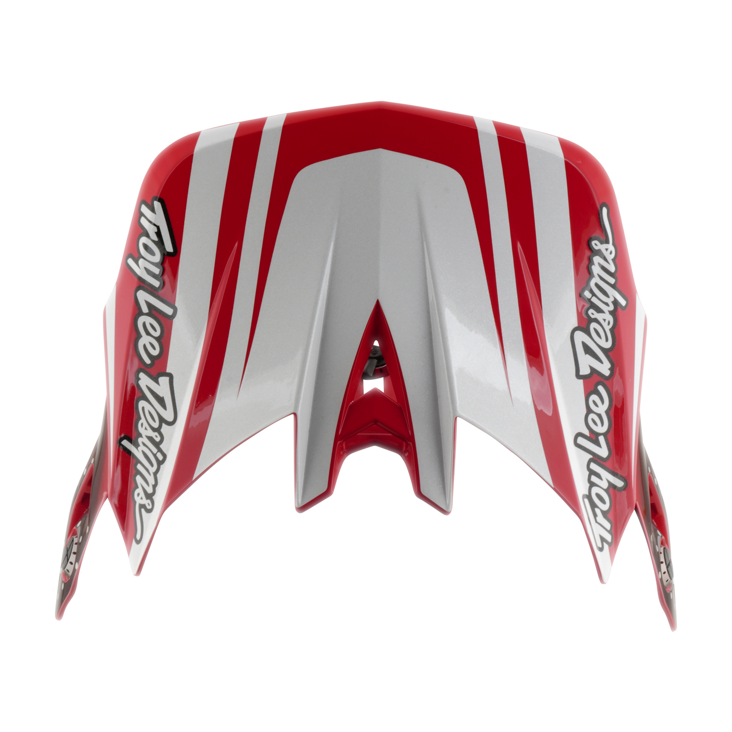 MTB-Helm TROY LEE DESIGNS D4 POLYACRYLITE MIPS THE LINE Rot/Weiß