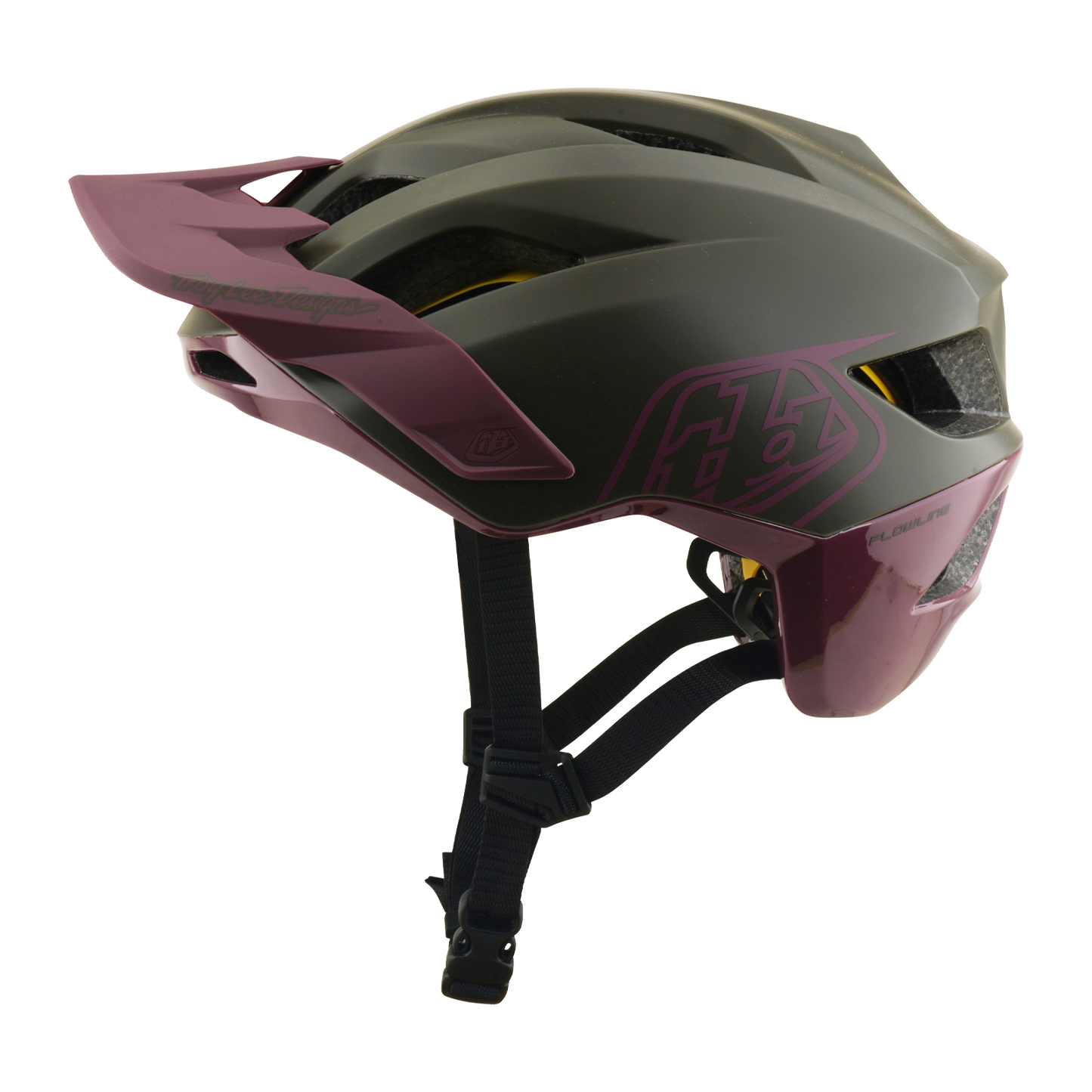 MTB-Helm TROY LEE DESIGNS FLOWLINE POINT MIPS Grau/Pflaume