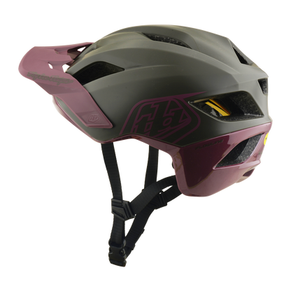 MTB-Helm TROY LEE DESIGNS FLOWLINE POINT MIPS Grau/Pflaume