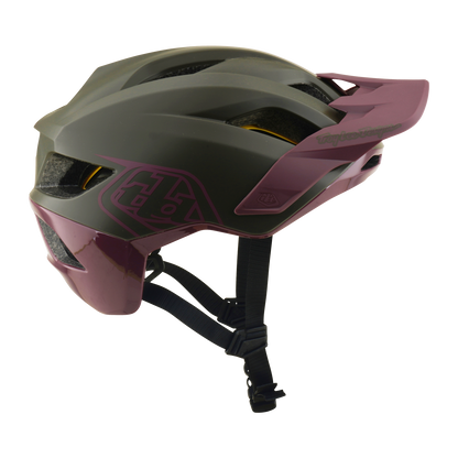 MTB-Helm TROY LEE DESIGNS FLOWLINE POINT MIPS Grau/Pflaume