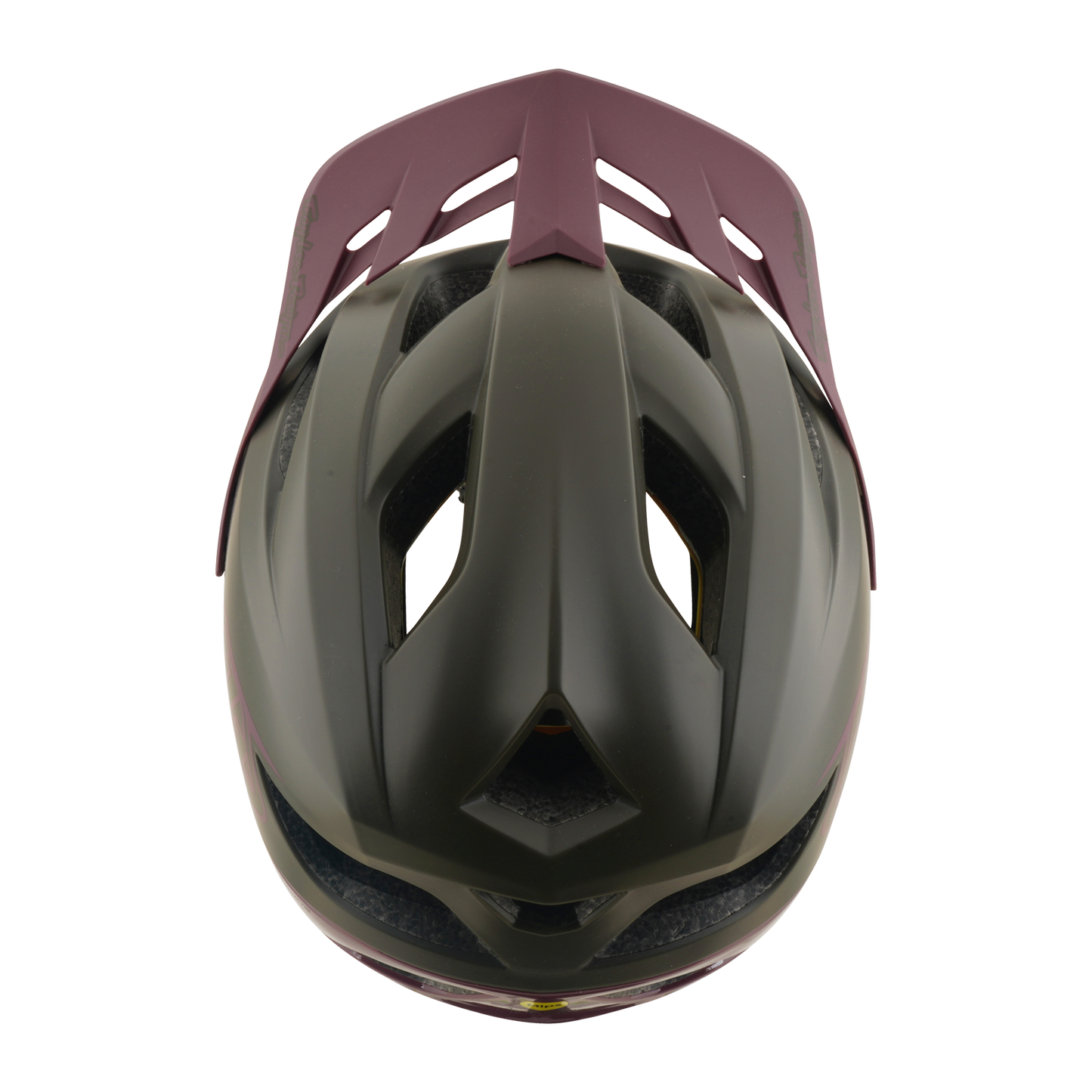 MTB-Helm TROY LEE DESIGNS FLOWLINE POINT MIPS Grau/Pflaume