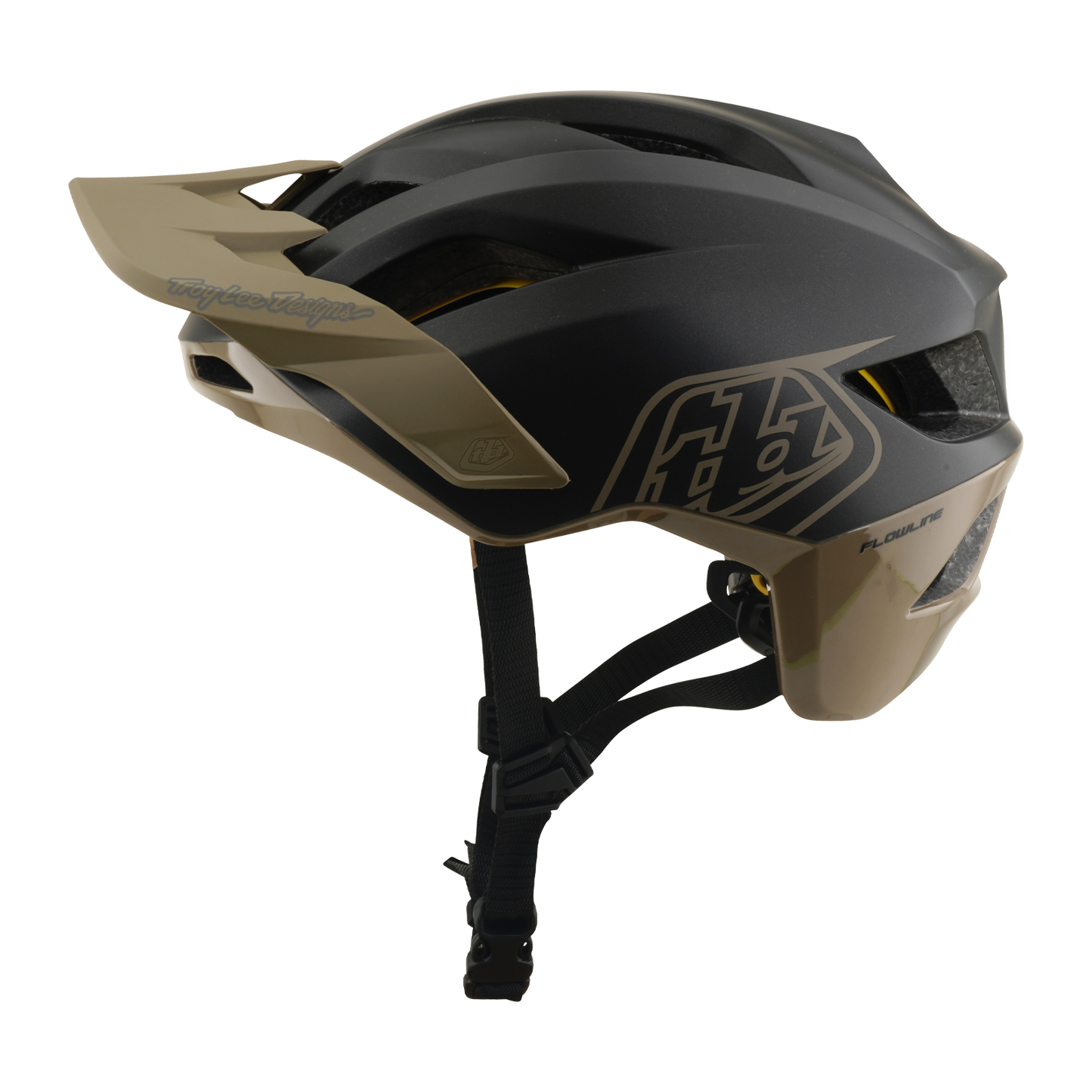 MTB-Helm TROY LEE DESIGNS FLOWLINE POINT MIPS Charcoal/Timber