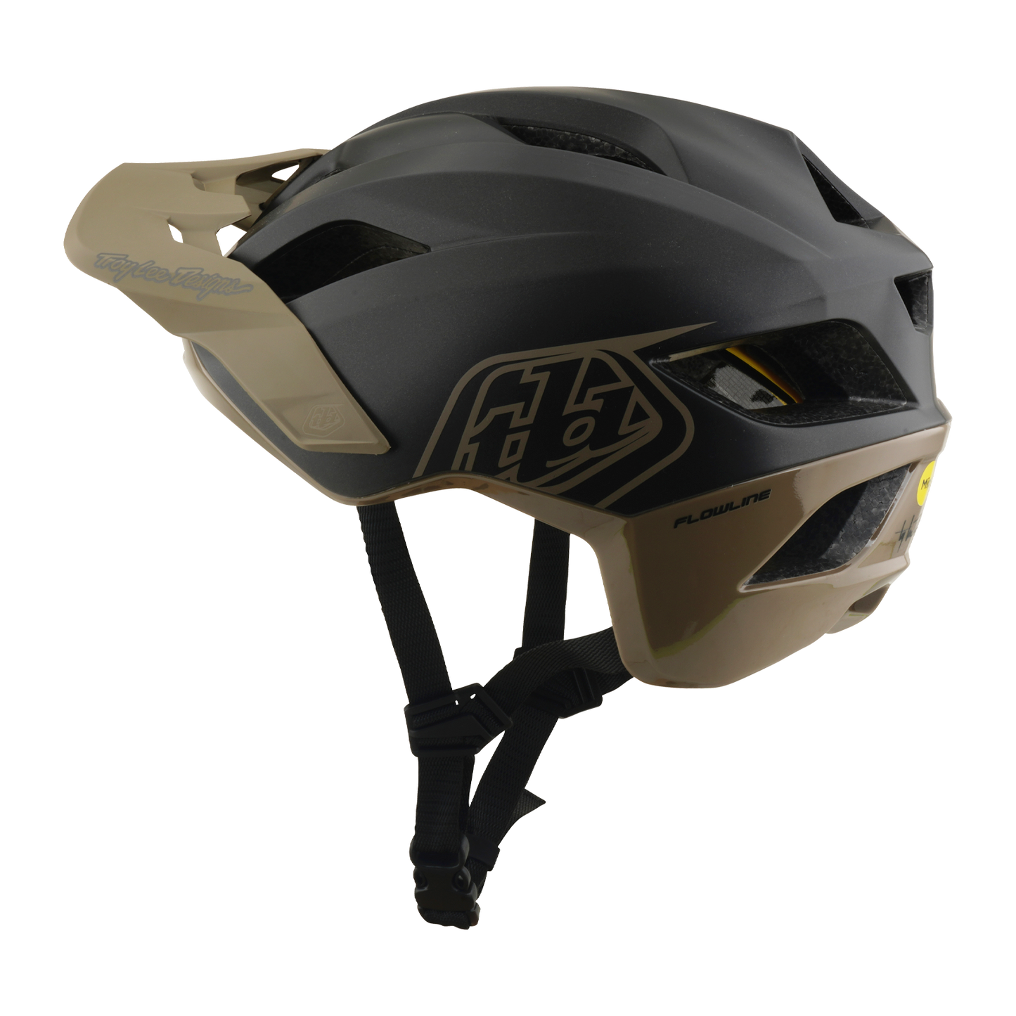 MTB-Helm TROY LEE DESIGNS FLOWLINE POINT MIPS Charcoal/Timber