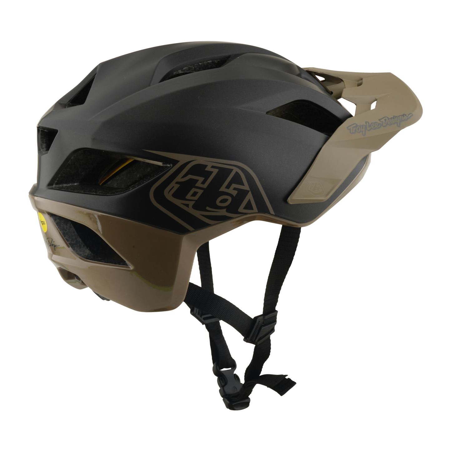 MTB-Helm TROY LEE DESIGNS FLOWLINE POINT MIPS Charcoal/Timber