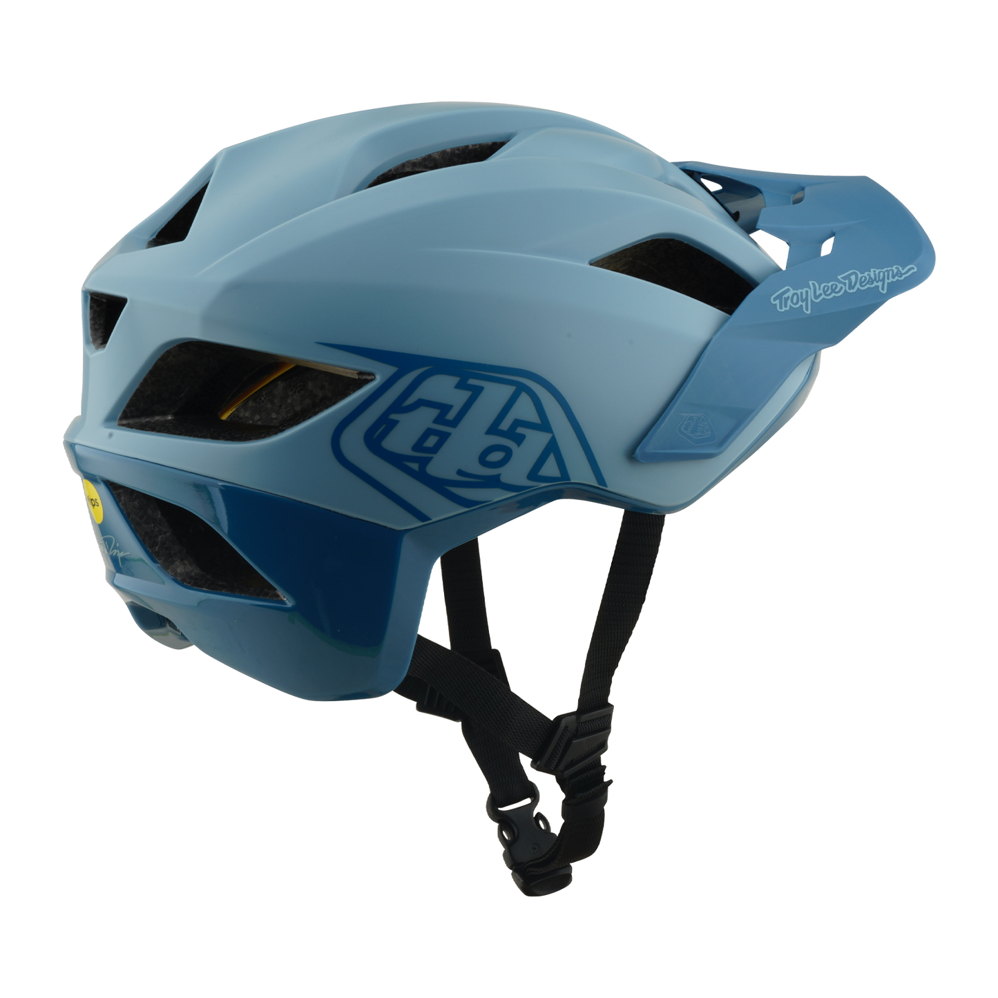 MTB-Helm TROY LEE DESIGNS FLOWLINE POINT MIPS Blau