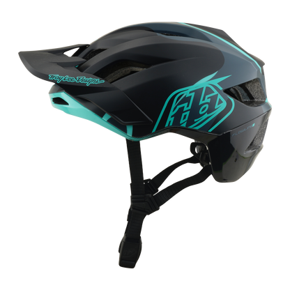 MTB-Helm TROY LEE DESIGNS FLOWLINE SE MIPS BADGE Carbon/Blau