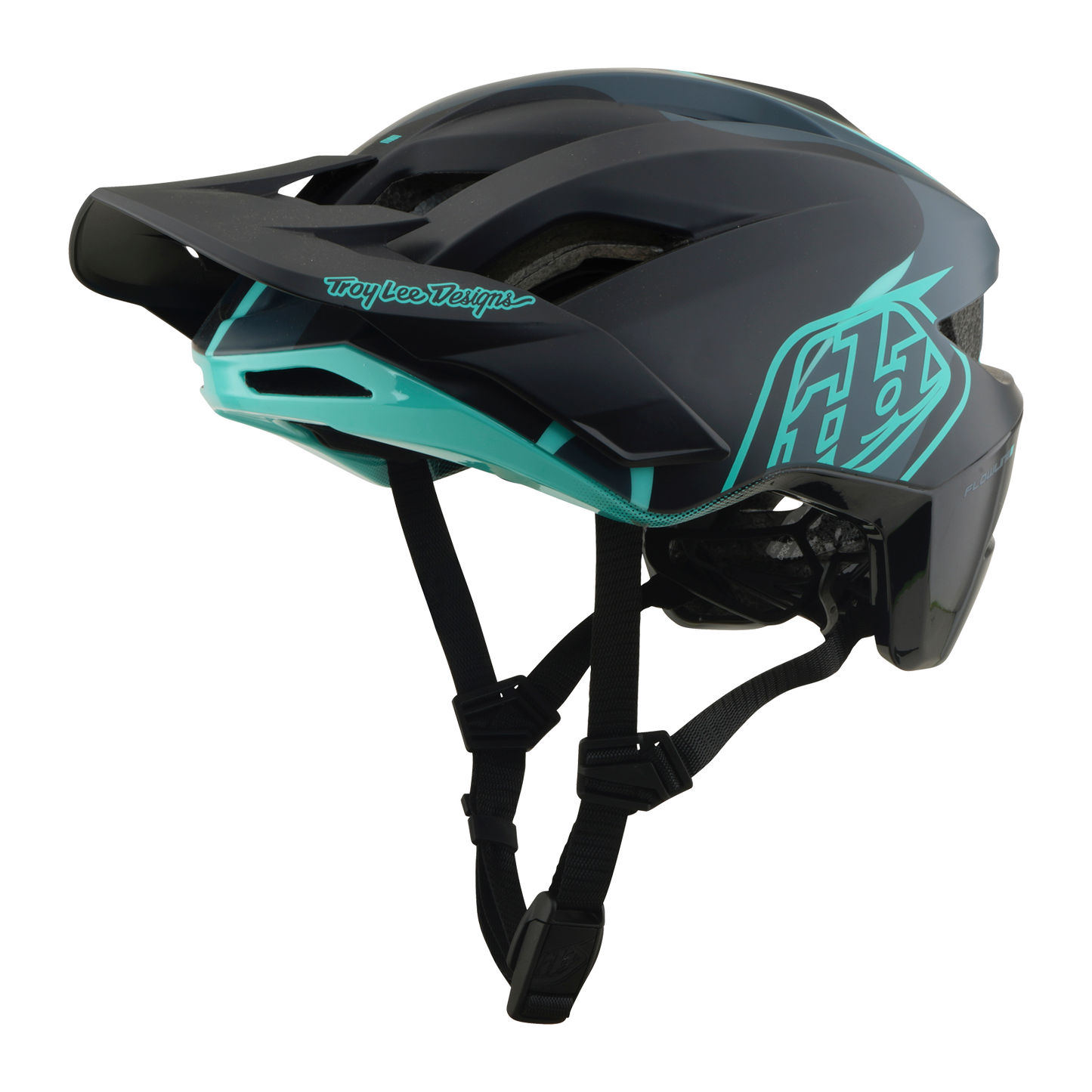 Mountainbike-Helm TROY LEE DESIGNS FLOWLINE SE MIPS BADGE Carbon/Blau
