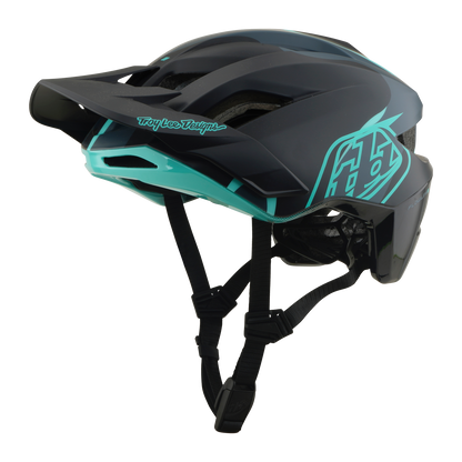 MTB-Helm TROY LEE DESIGNS FLOWLINE SE MIPS BADGE Carbon/Blau