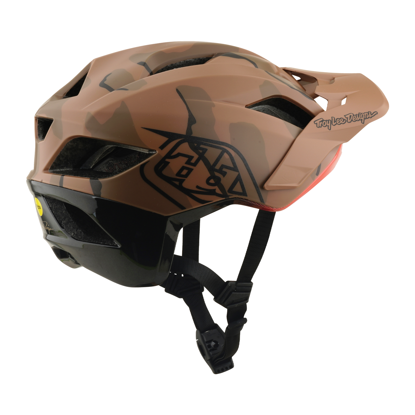 Mountainbike-Helm TROY LEE DESIGNS FLOWLINE SE MIPS SIENNA Camo