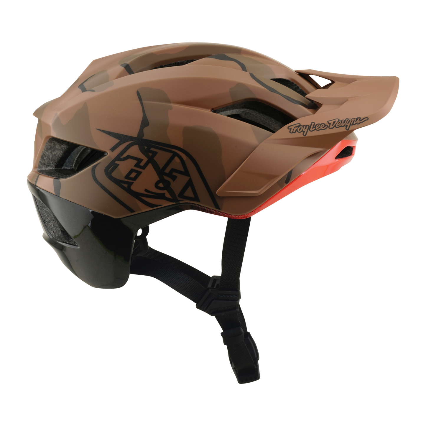 Mountainbike-Helm TROY LEE DESIGNS FLOWLINE SE MIPS SIENNA Camo