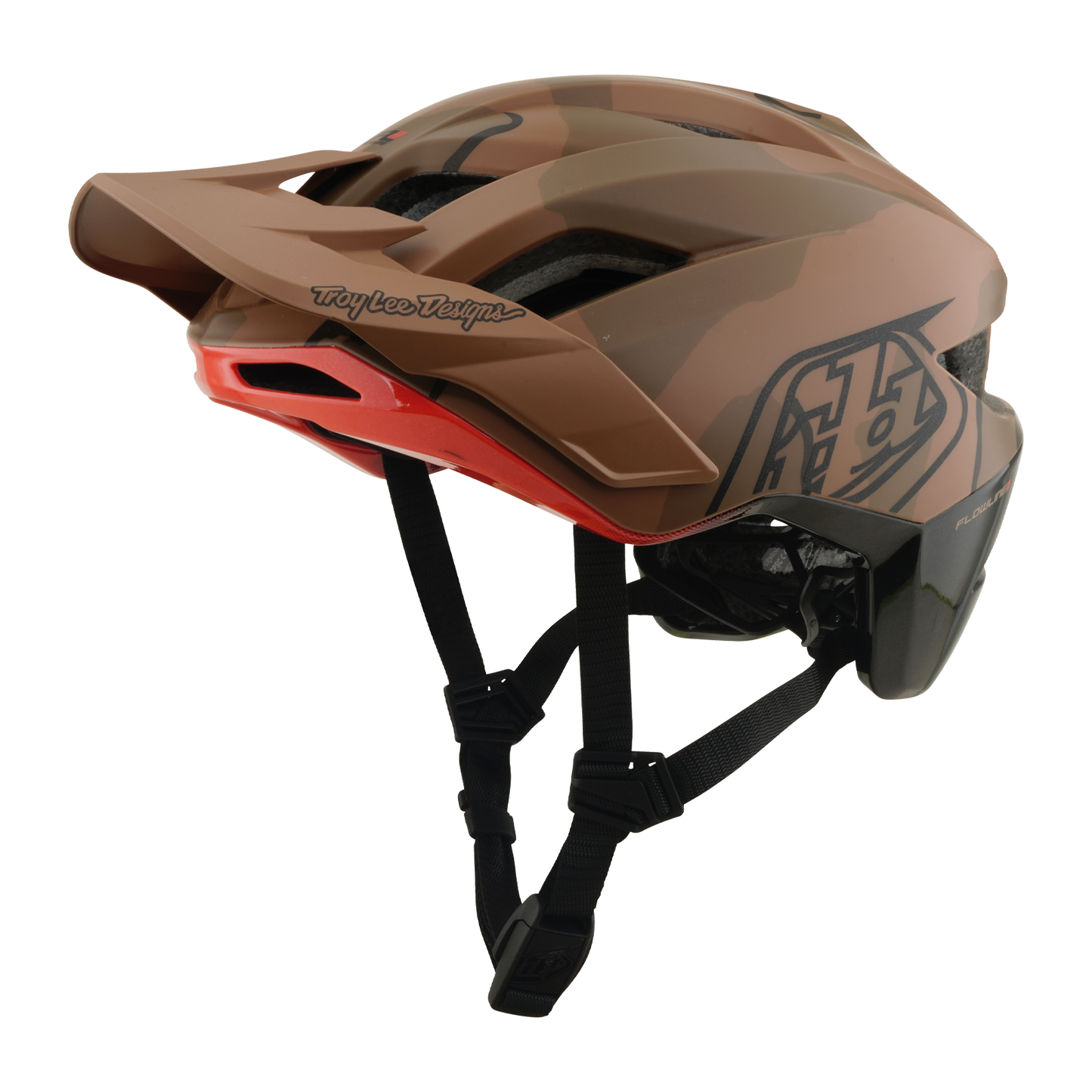 Mountainbike-Helm TROY LEE DESIGNS FLOWLINE SE MIPS SIENNA Camo