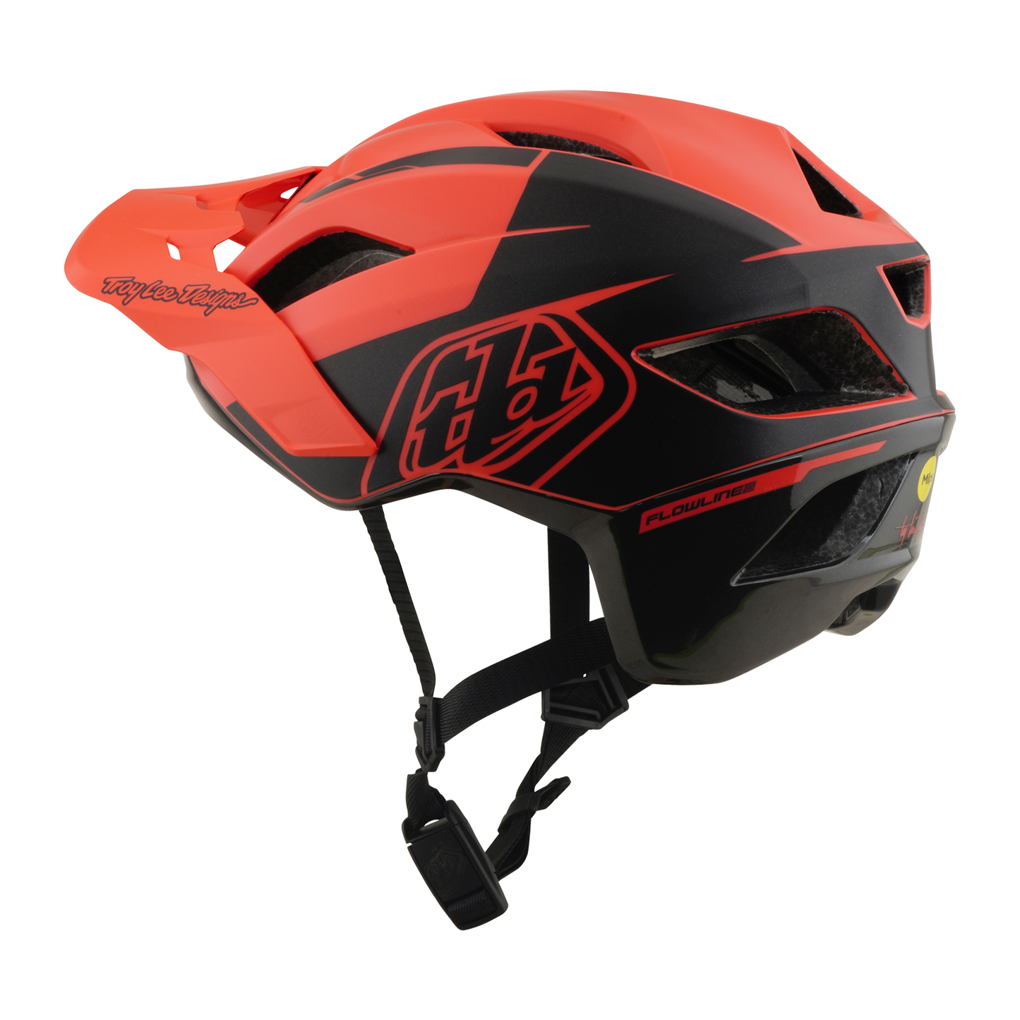 MTB-Helm TROY LEE DESIGNS FLOWLINE SE MIPS HYDRO Koralle/Charcoal