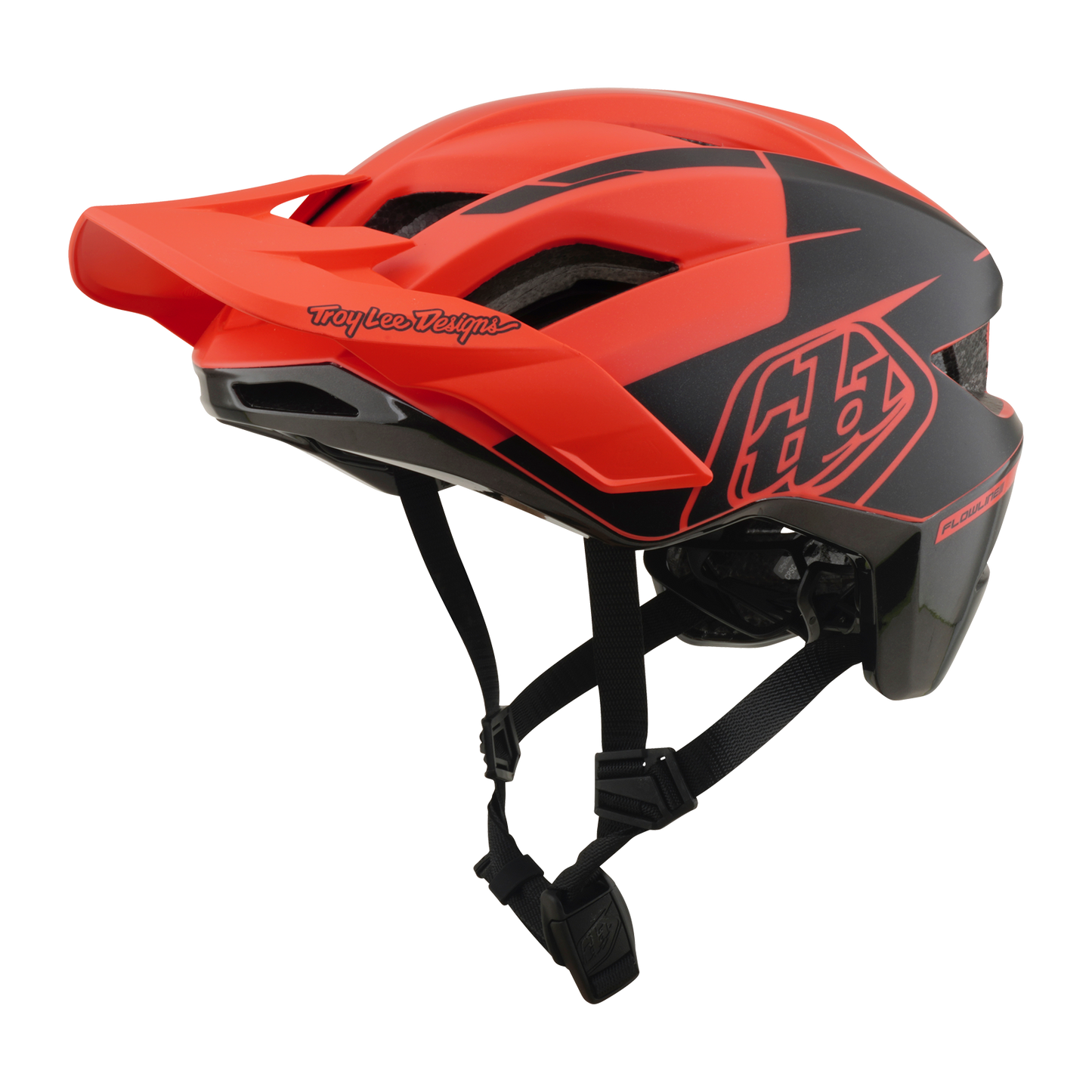 MTB-Helm TROY LEE DESIGNS FLOWLINE SE MIPS HYDRO Koralle/Charcoal