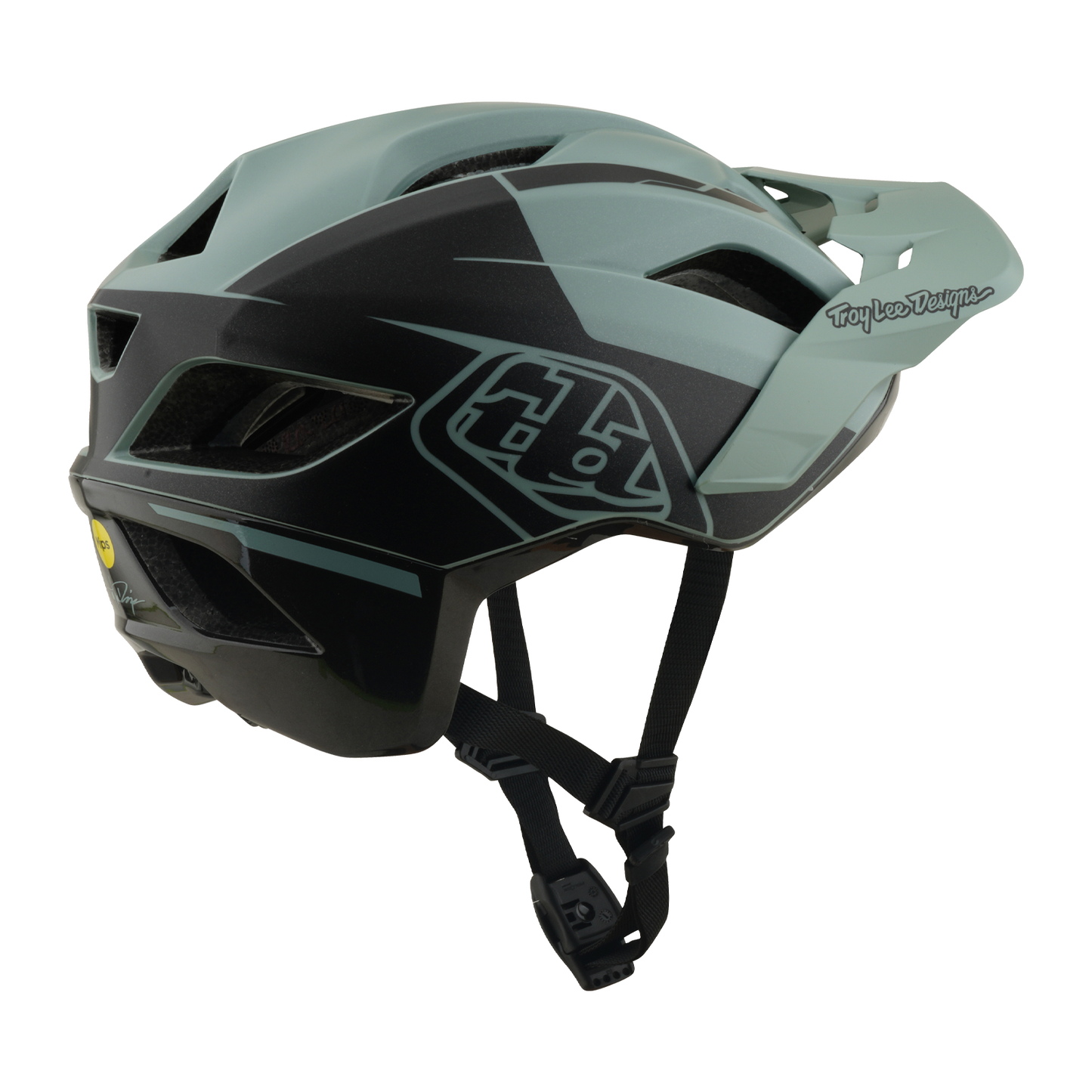 MTB-Helm TROY LEE DESIGNS FLOWLINE SE MIPS HYDRO Sage/Charcoal