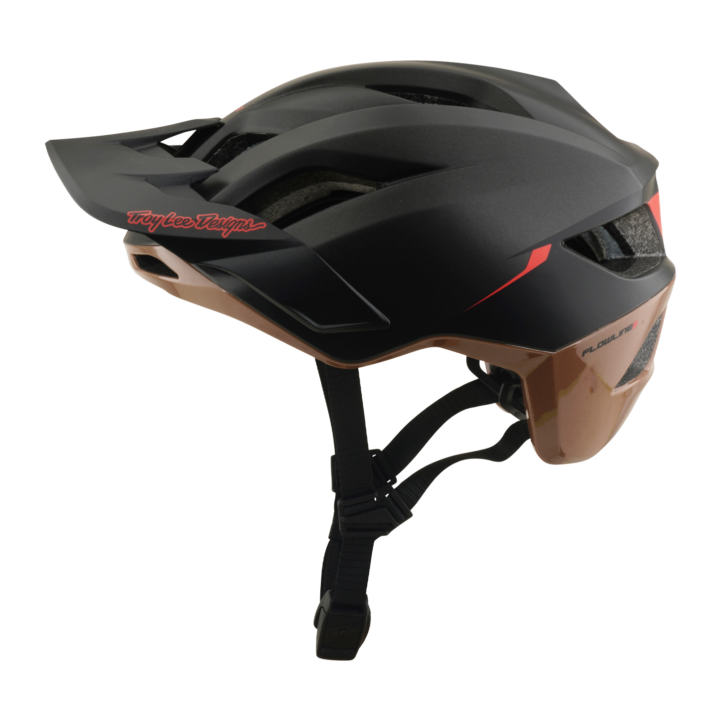 MTB-Helm TROY LEE DESIGNS FLOWLINE SE MIPS STACKS Schwarz/Braun