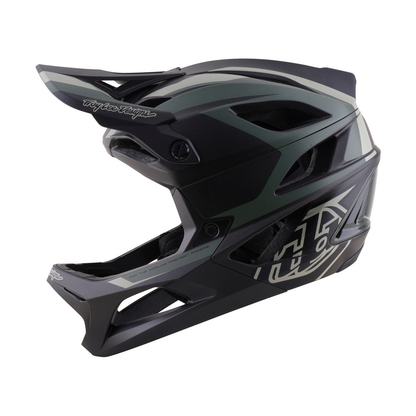MTB-Helm TROY LEE DESIGNS STAGE 2 HIGH VIZ Khaki/Anthrazit