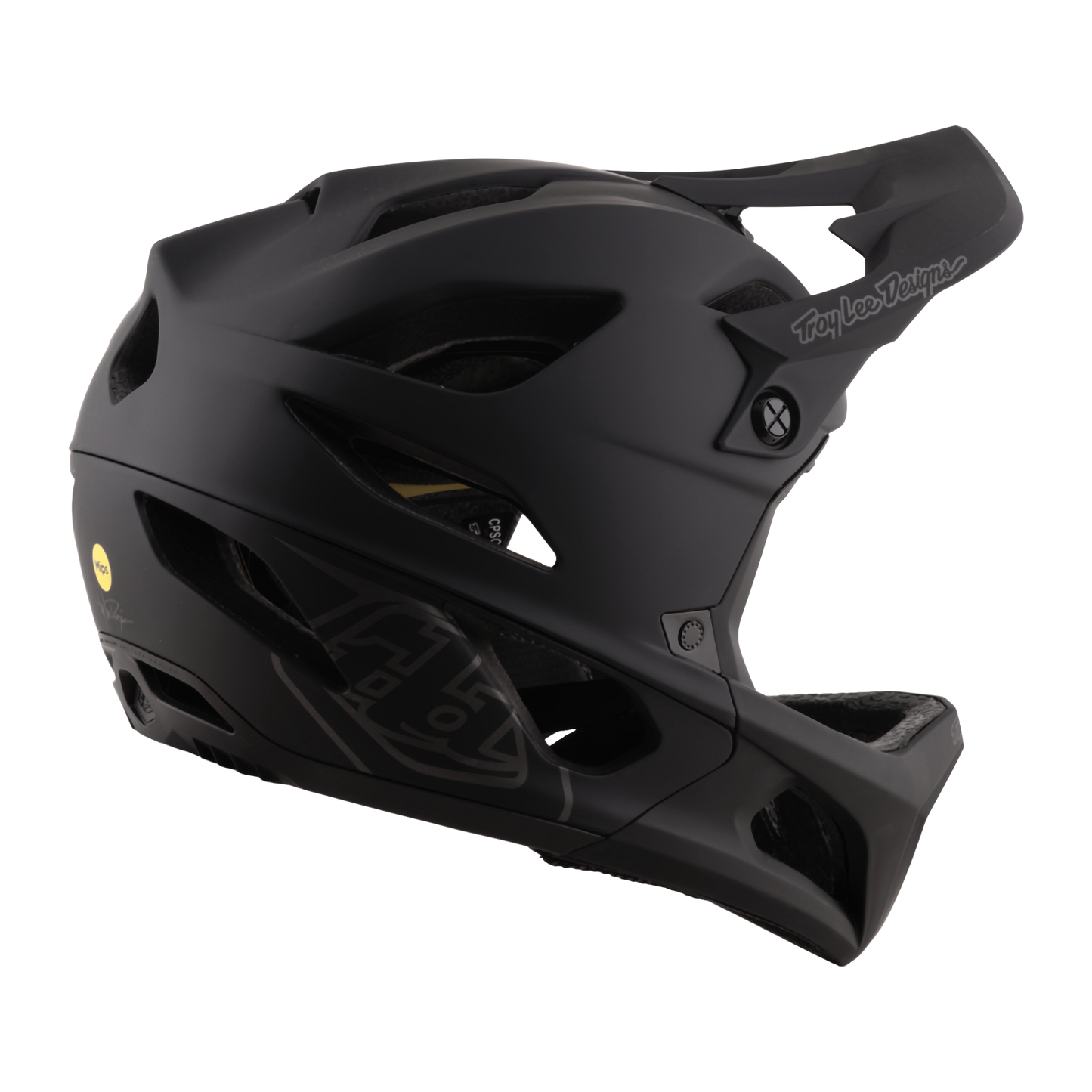 MTB-Helm TROY LEE DESIGNS STAGE MIPS DRONE Schwarz