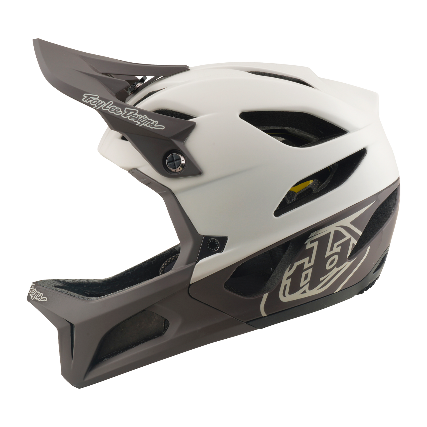 MTB-Helm TROY LEE DESIGNS STAGE MIPS DRONE PUMICE Weiß