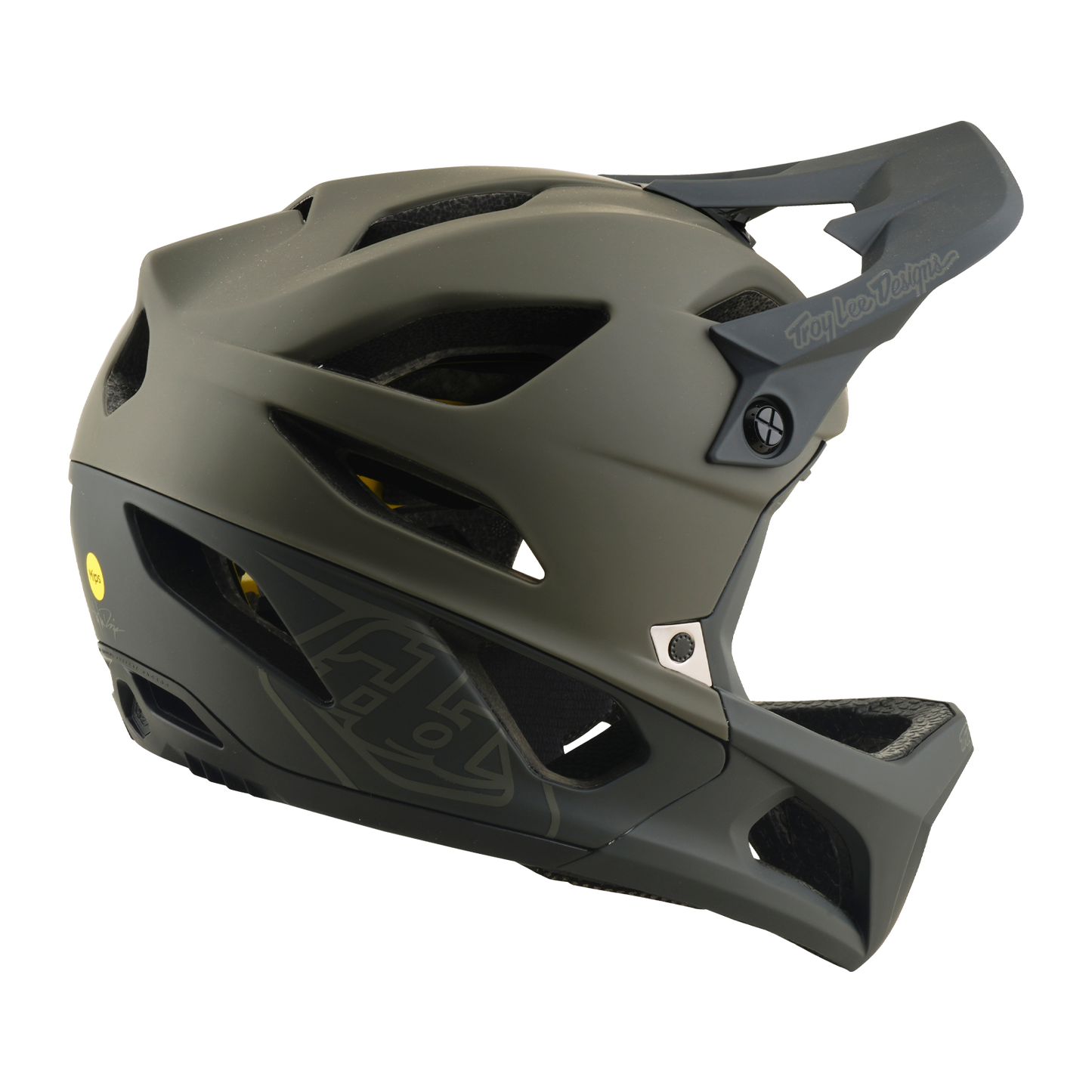 MTB-Helm TROY LEE DESIGNS STAGE MIPS DRONE TARMAC Grau