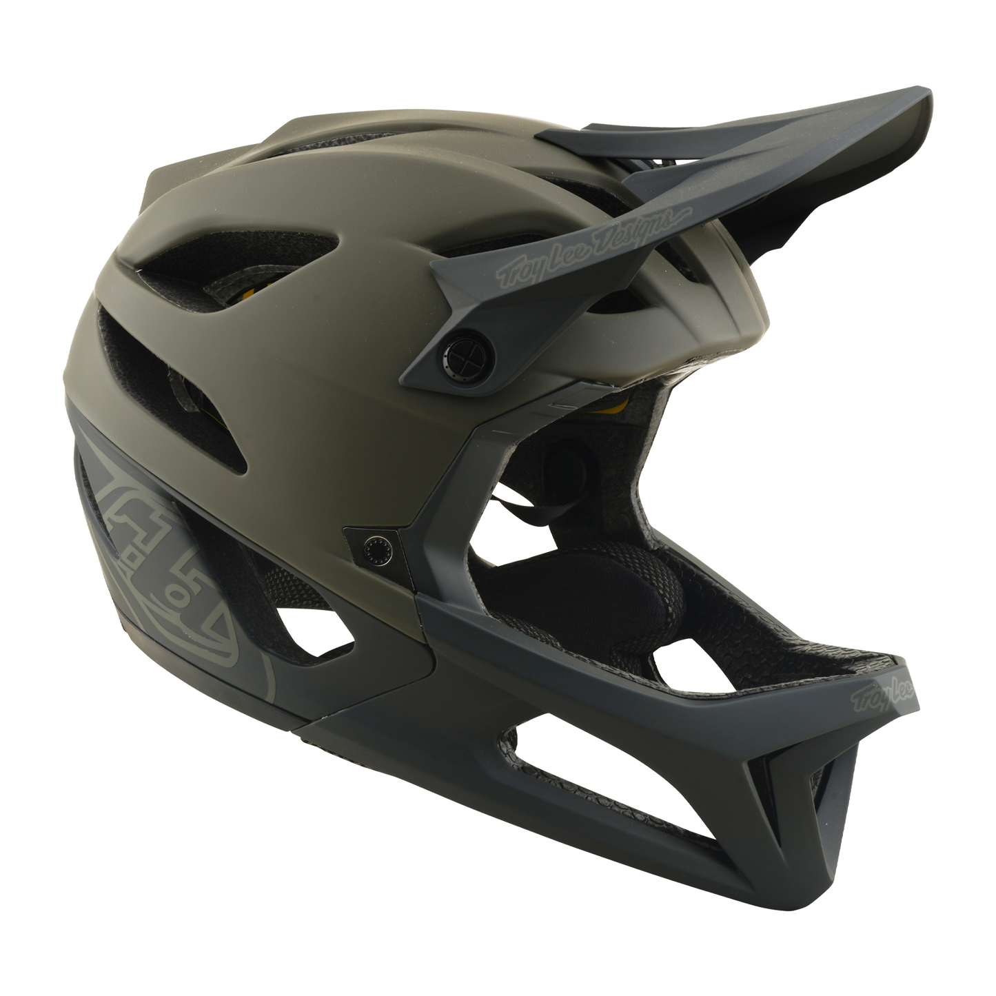 MTB-Helm TROY LEE DESIGNS STAGE MIPS DRONE TARMAC Grau