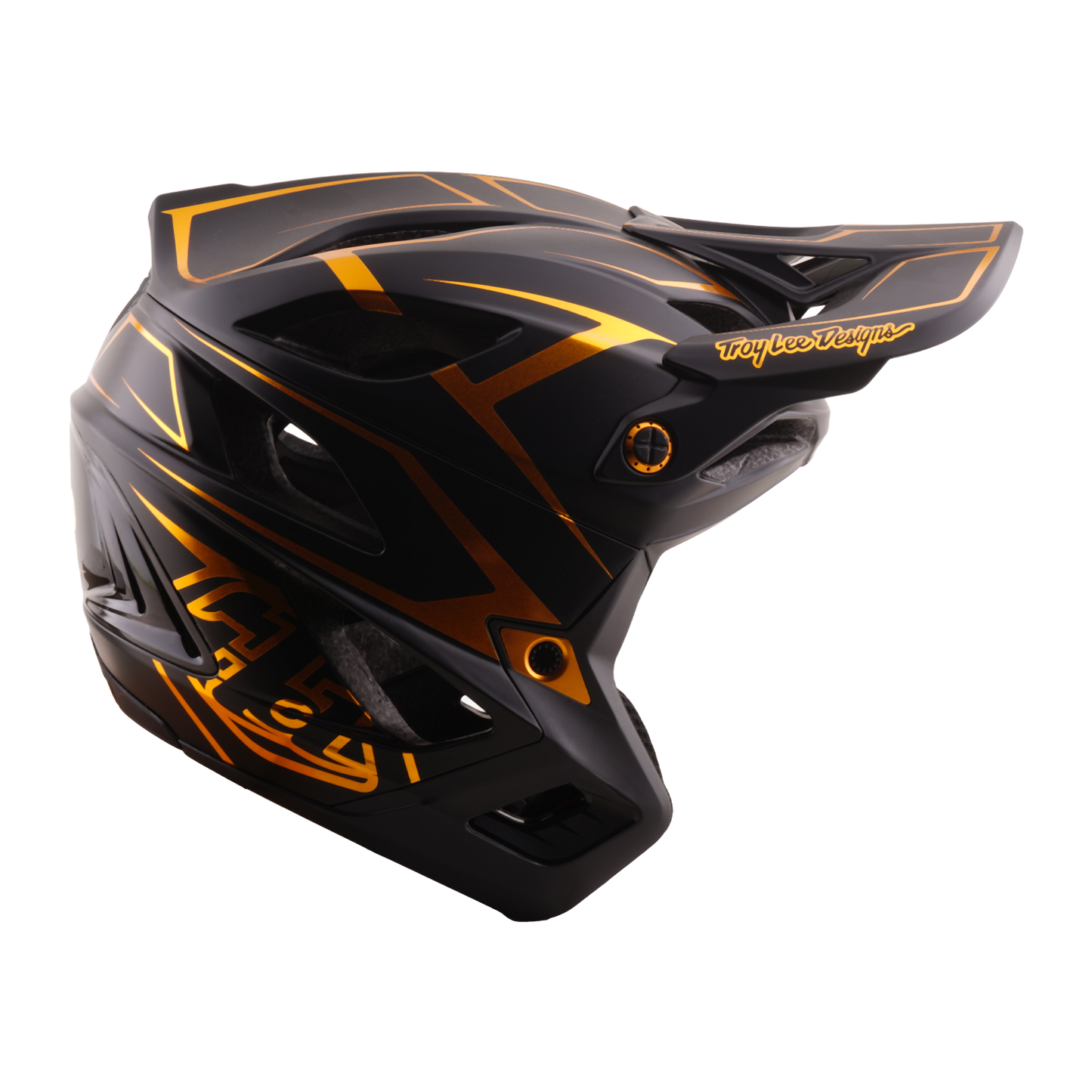 MTB-Helm TROY LEE DESIGNS STAGE STUNT PINSTRIPE Schwarz