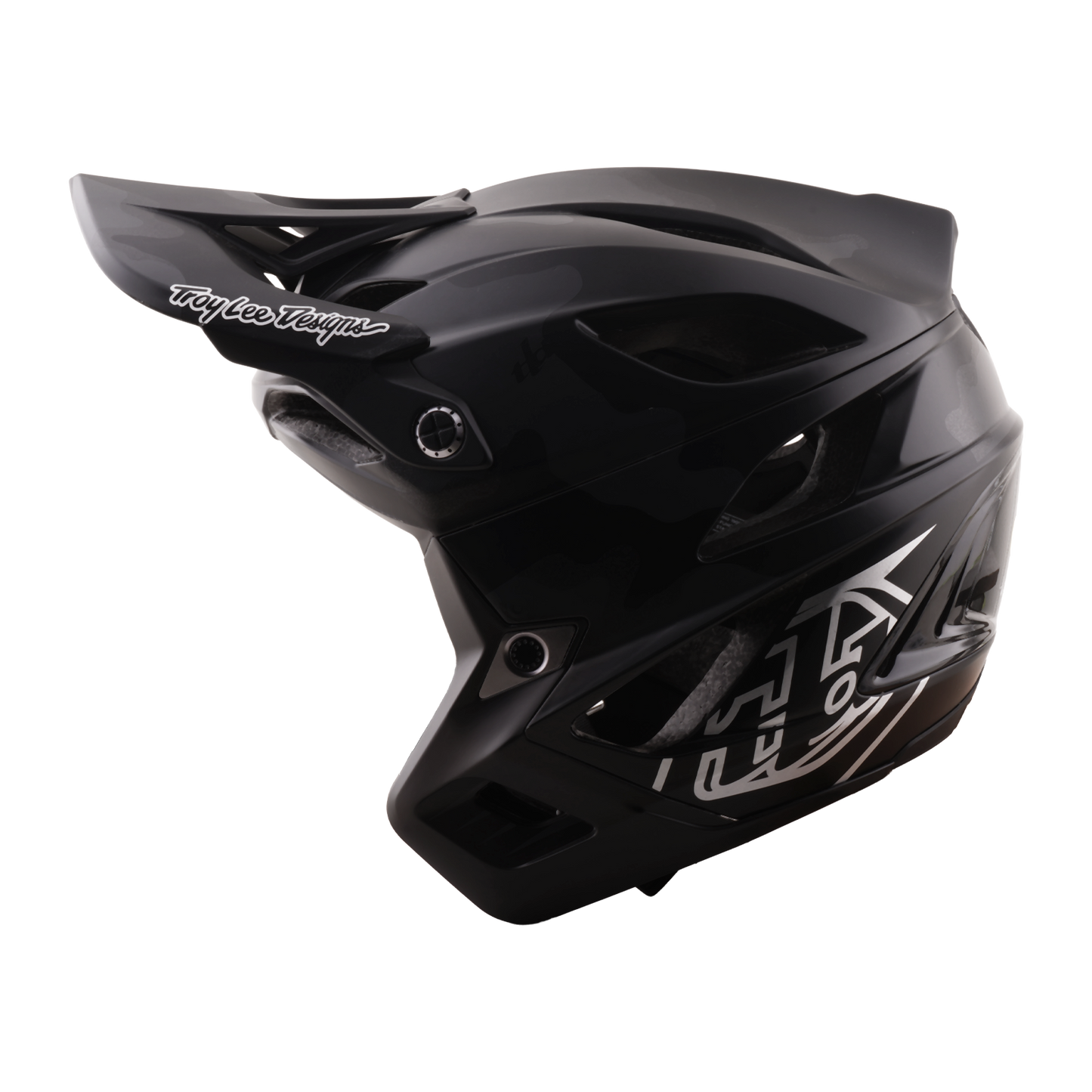 MTB-Helm TROY LEE DESIGNS STAGE STUNT SPLIT Schwarz Camo