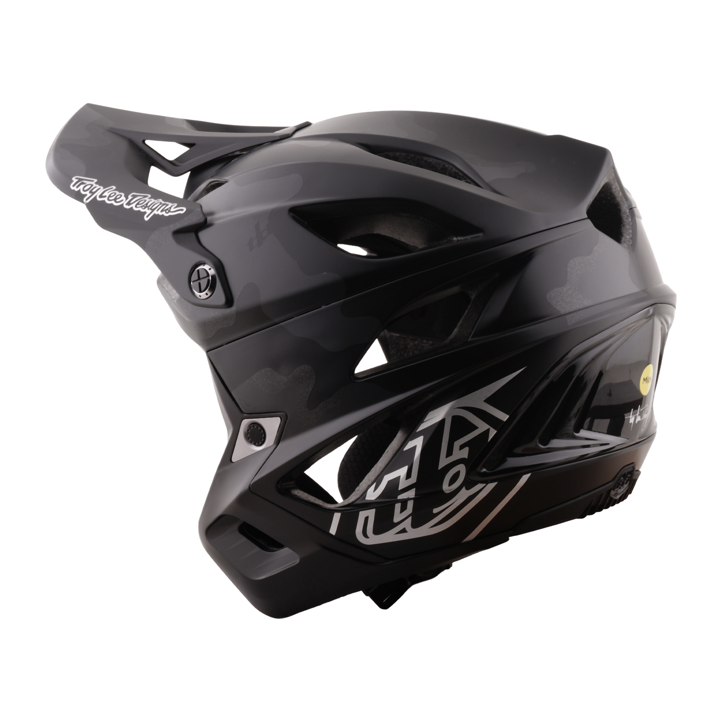 MTB-Helm TROY LEE DESIGNS STAGE STUNT SPLIT Schwarz Camo