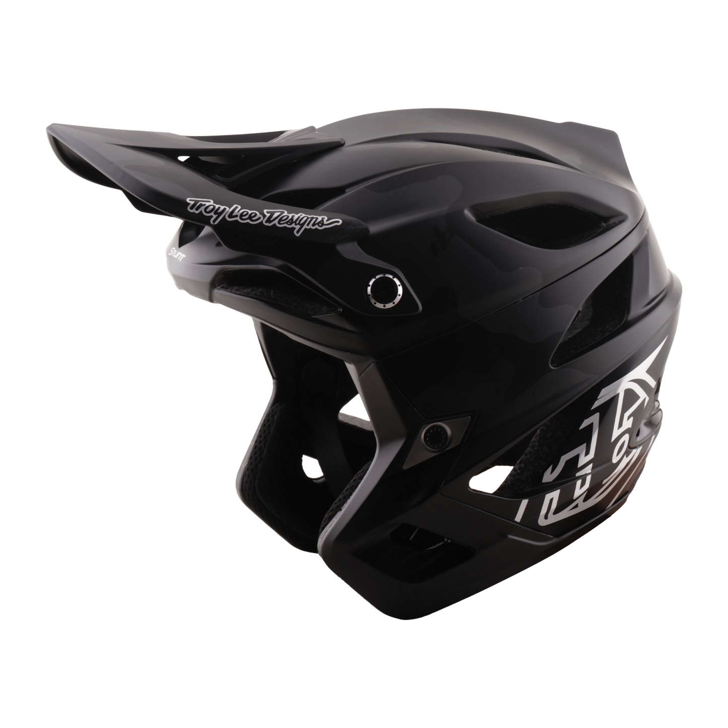 MTB-Helm TROY LEE DESIGNS STAGE STUNT SPLIT Schwarz Camo