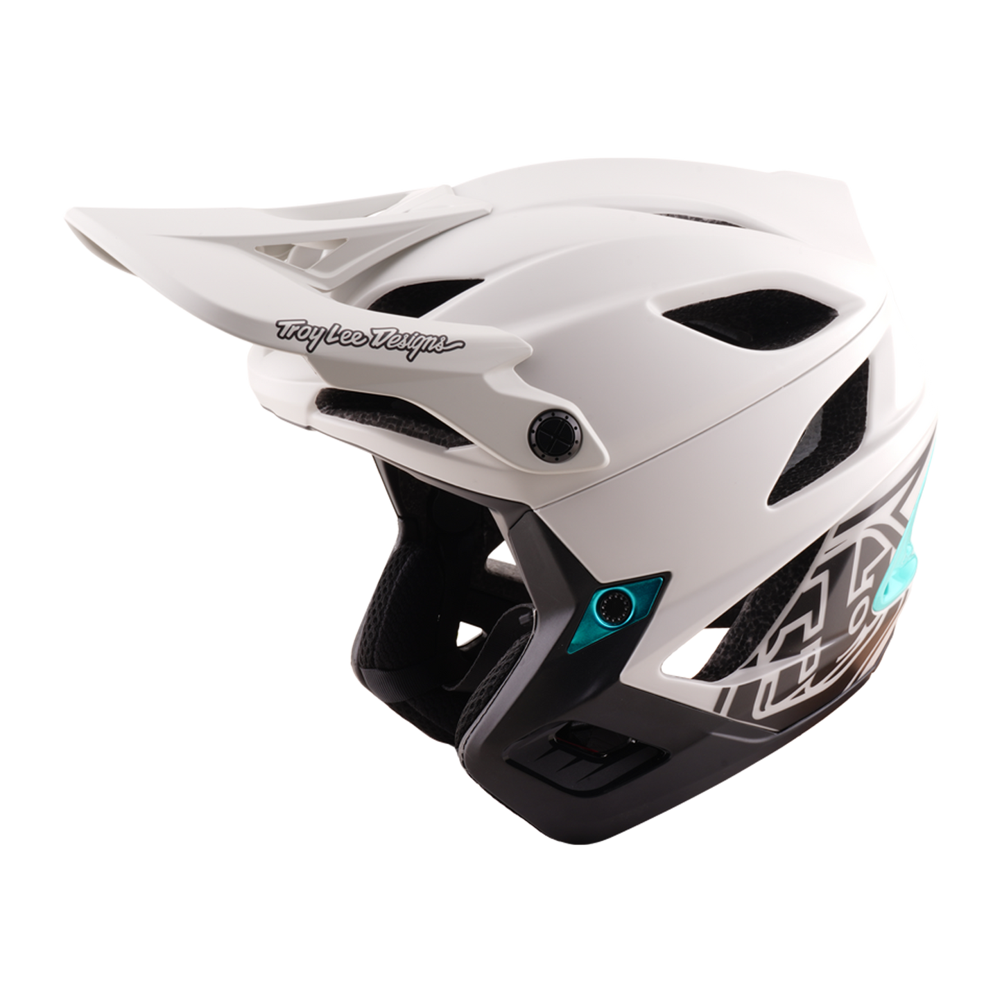 MTB-Helm TROY LEE DESIGNS STAGE STUNT DRONE PUMICE Grau/Grün