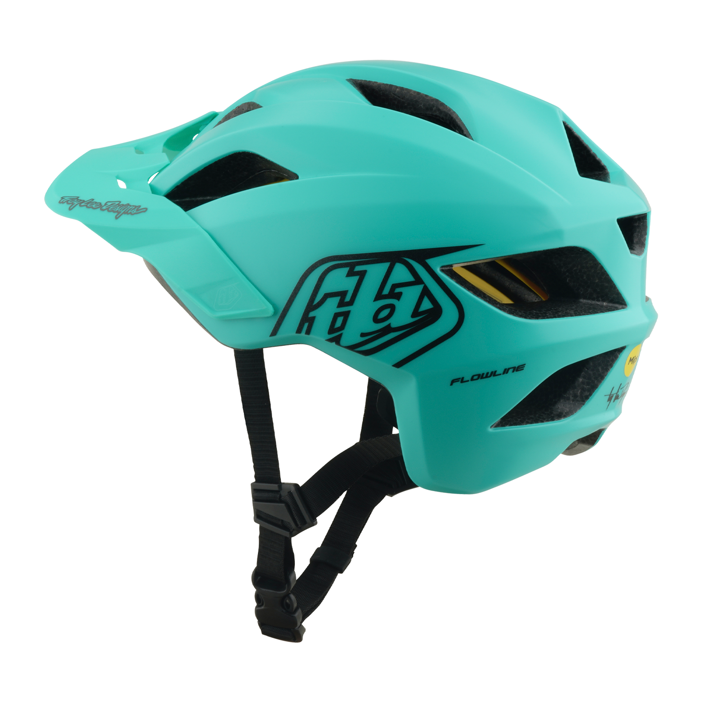 MTB-Helm TROY LEE DESIGNS FLOWLINE POINT MIPS Junior Charcoal/Grün