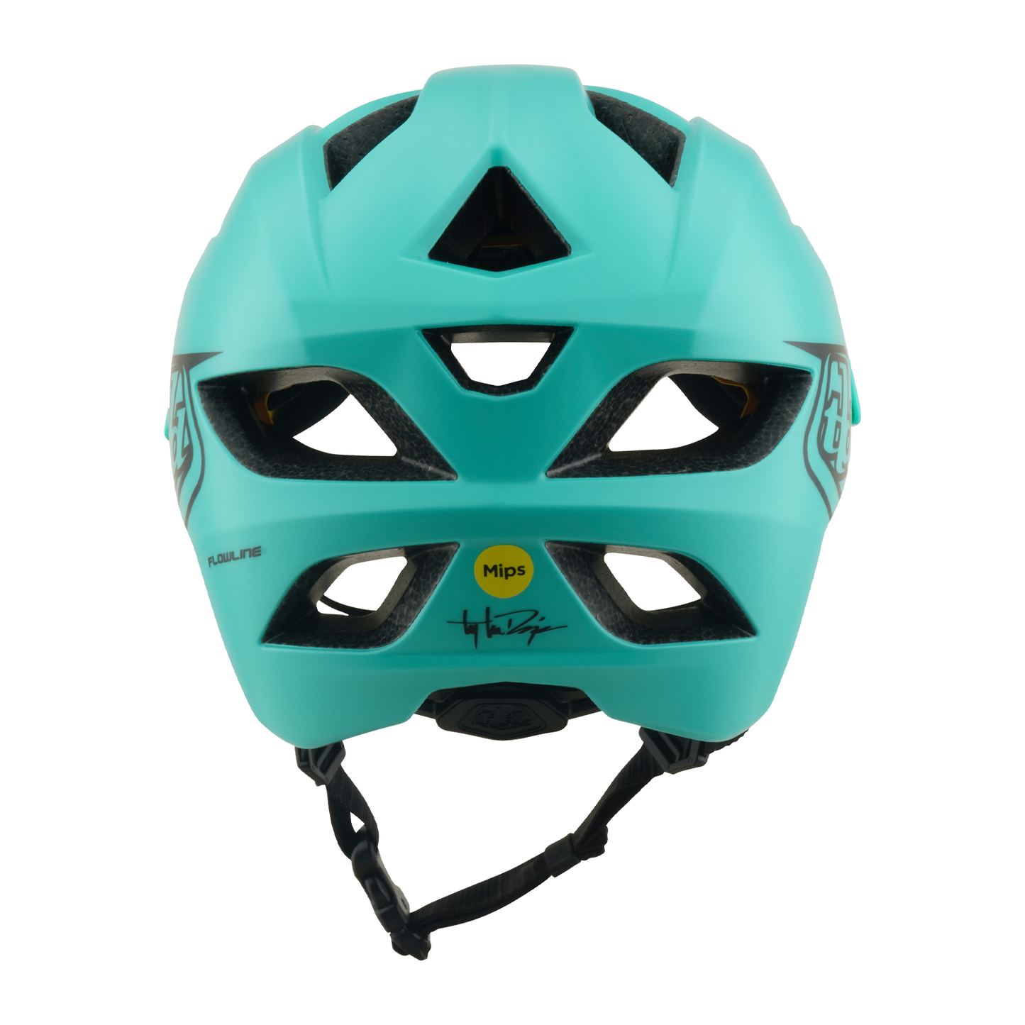 MTB-Helm TROY LEE DESIGNS FLOWLINE POINT MIPS Junior Charcoal/Grün