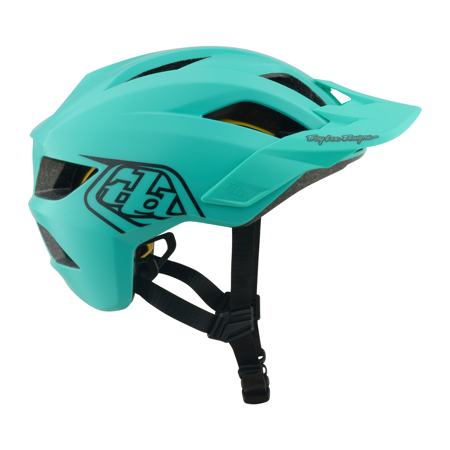 MTB-Helm TROY LEE DESIGNS FLOWLINE POINT MIPS Junior Charcoal/Grün