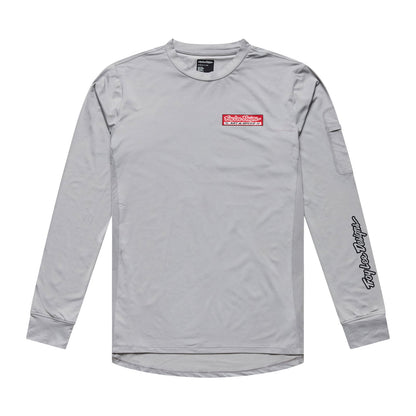 TROY LEE DESIGNS RUCKUS RIDE CUSTOM PAINT Langarmtrikot Mid Gray