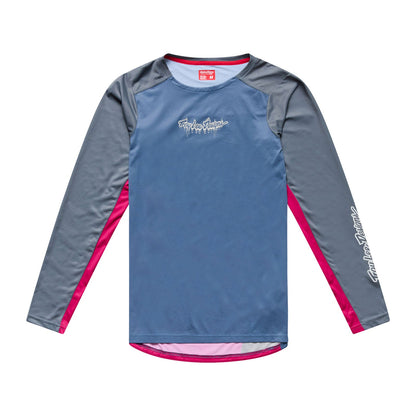 TROY LEE DESIGNS SKYLINE PRO DESCEND Langarmtrikot Slate
