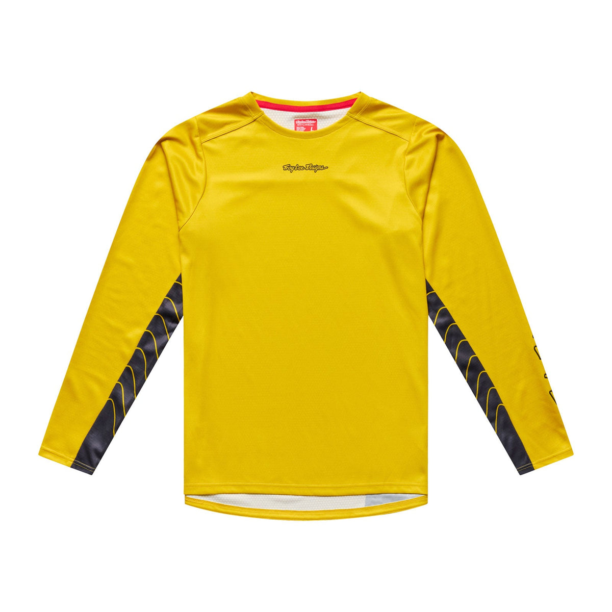 Langarmtrikot TROY LEE DESIGNS SKYLINE CHILL SWITCHBACK in Acid-Gelb