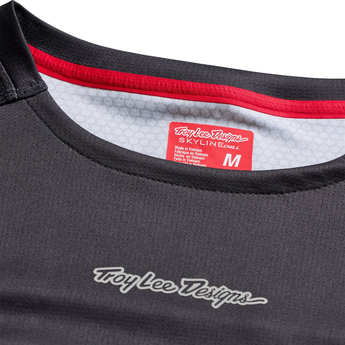Langarmtrikot TROY LEE DESIGNS SKYLINE CHILL SWITCHBACK in Carbon