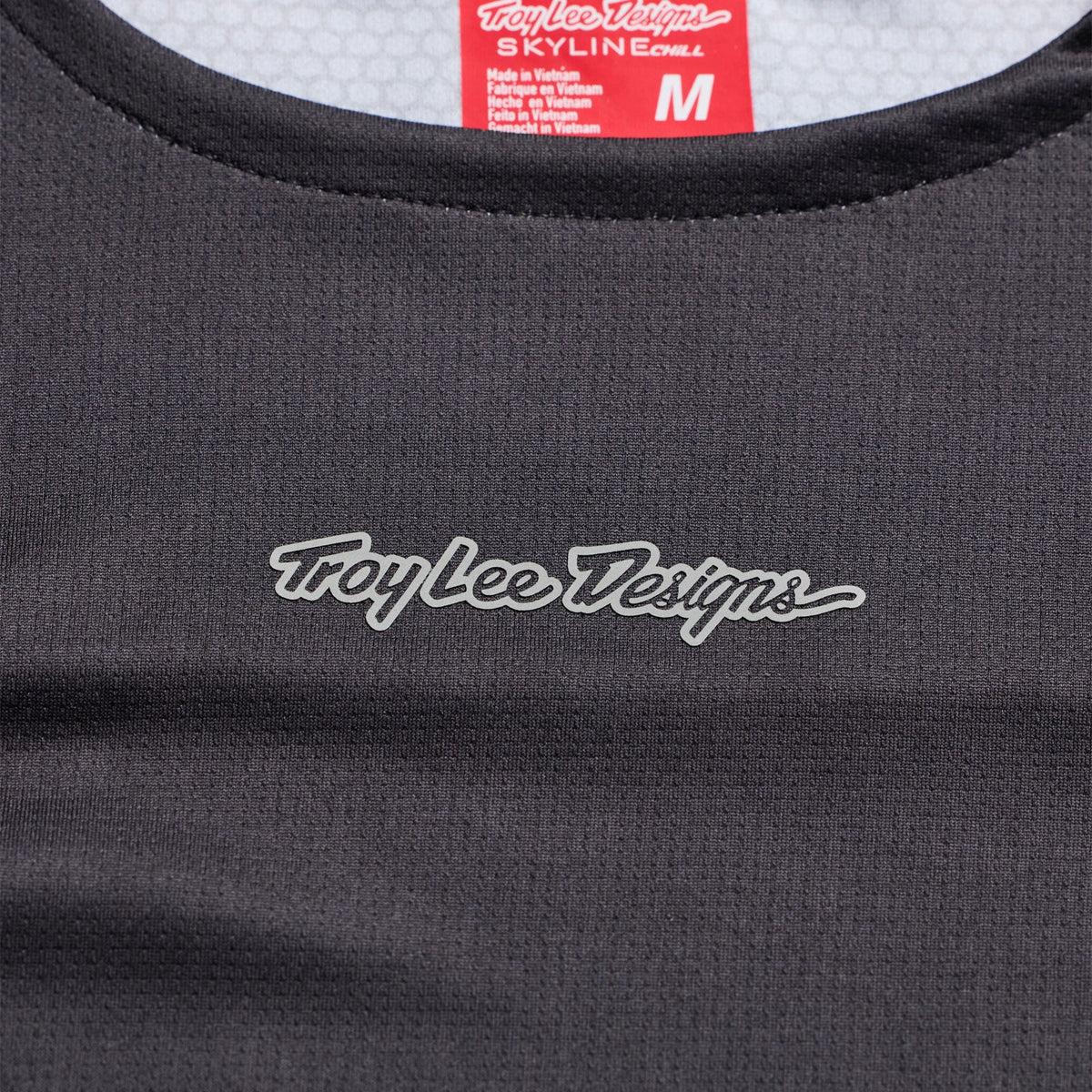 Langarmtrikot TROY LEE DESIGNS SKYLINE CHILL SWITCHBACK in Carbon