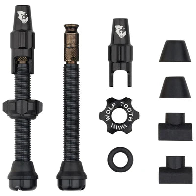 Tubeless-Ventil WOLF TOOTH CLIK VALVE Schwarz