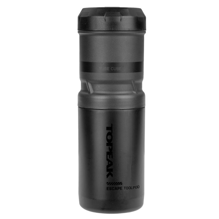 TOPEAK ESCAPE TOOLPOD Werkzeughalter Trinkflasche Schwarz