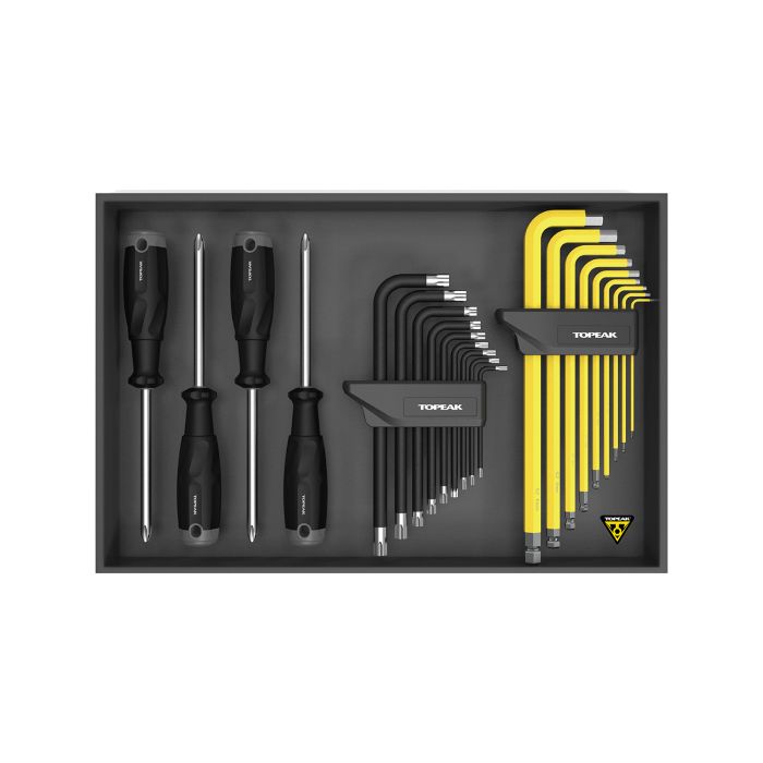 Tragbare Werkstatt TOPEAK PREPSTATION TEAM ISSUE (48 Teile)