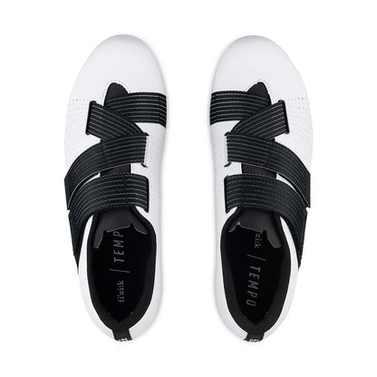 Rennradschuhe FIZIK R5 TEMPO POWERSTRAP Weiß