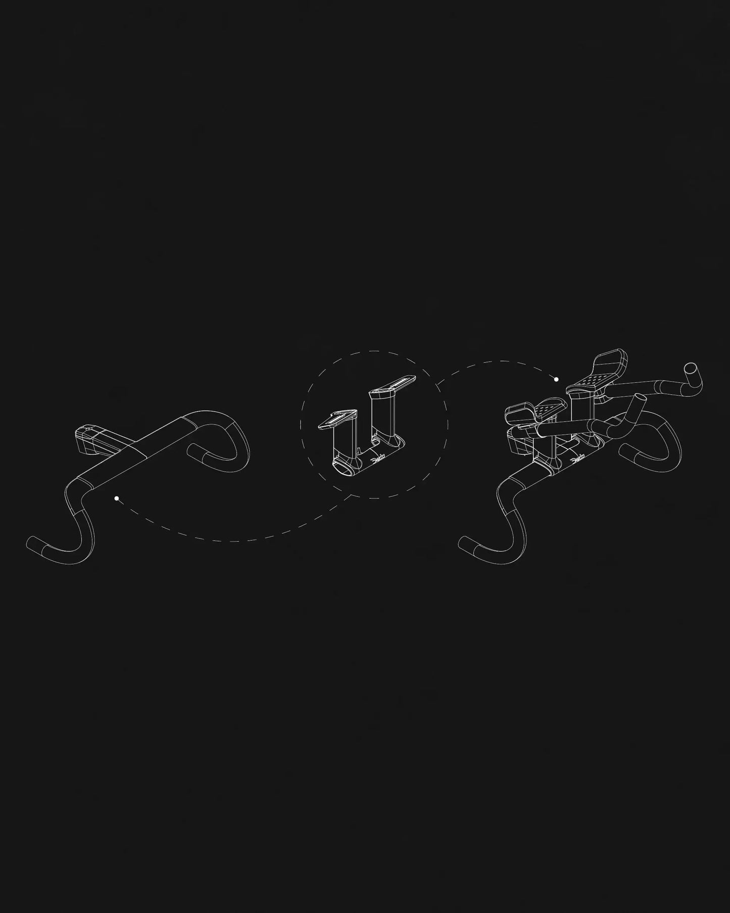 DEDA TT314 CLIP-ON Verlängerungshalter