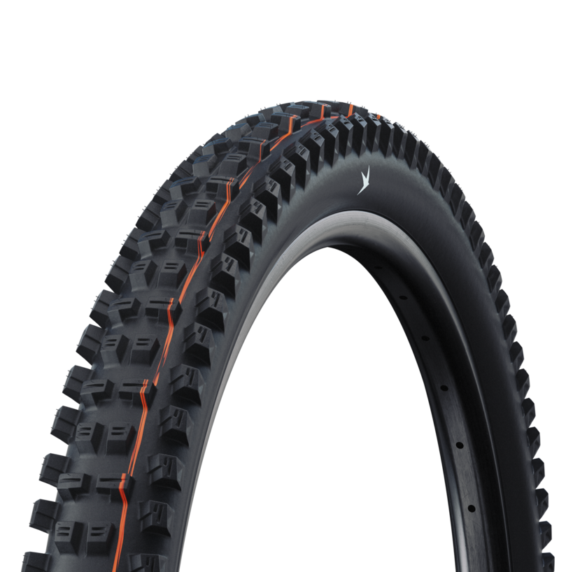 Reifen SCHWALBE TACKY CHAN TRAIL PRO SOFT RADIAL 29x2.50 Tubeless Ready Weich Schwarz