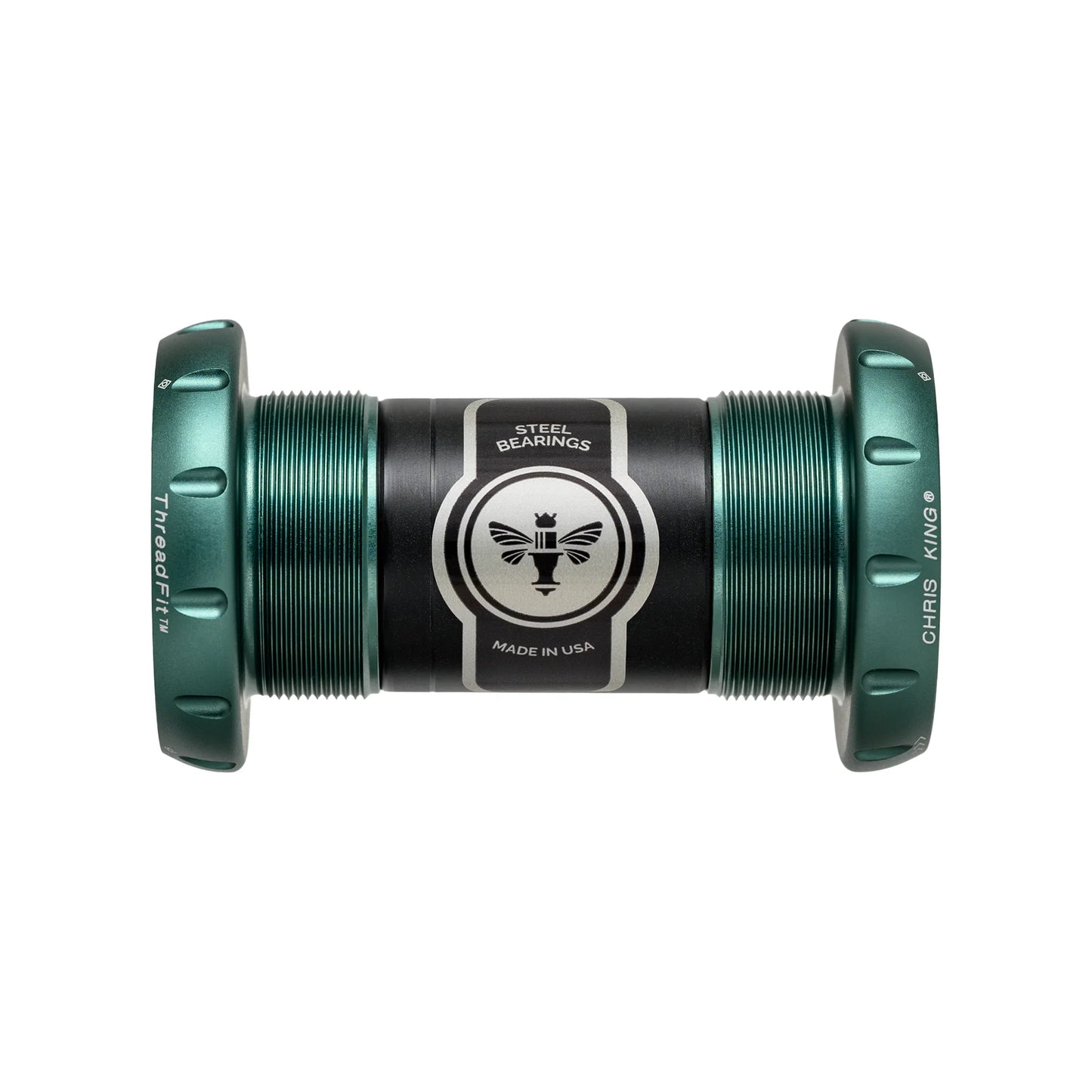 CHRIS KING ThreadFit 30 68/73mm Tretlagergehäuse Grün