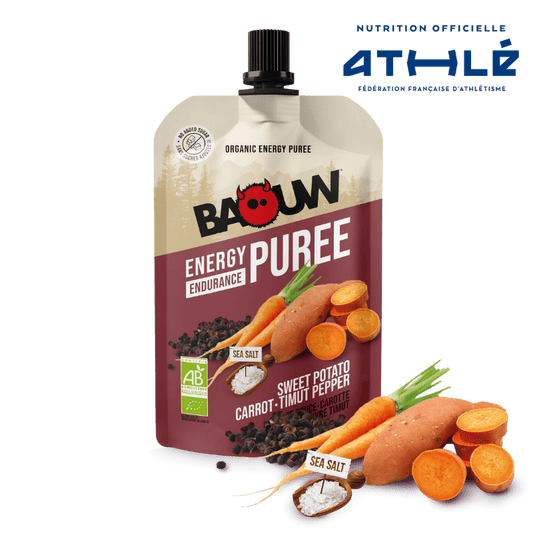 BAOUW Bio Energetisches Kartoffelpüree Rezept Salzig Süßkartoffel/Karotte/Pfeffer (90g)
