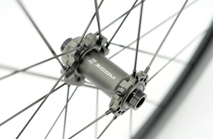 Laufradpaar SCOM ULTRA 62 Tubeless Ready (Center Lock)