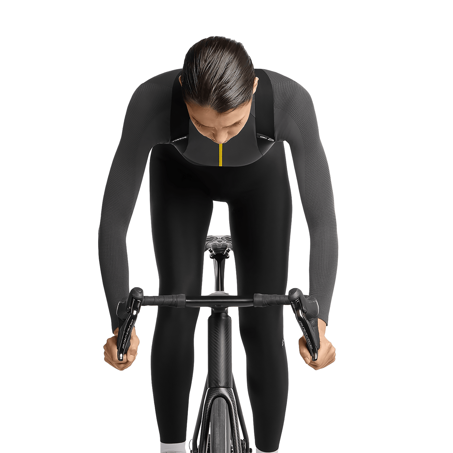 ASSOS UMA GT SPRING FALL S11 Damen Lange Trägerhose Schwarz