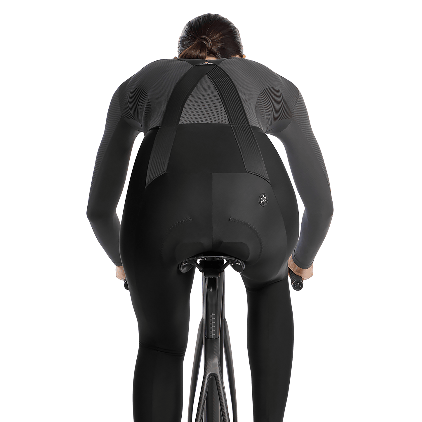 ASSOS UMA GT SPRING FALL S11 Damen Lange Trägerhose Schwarz